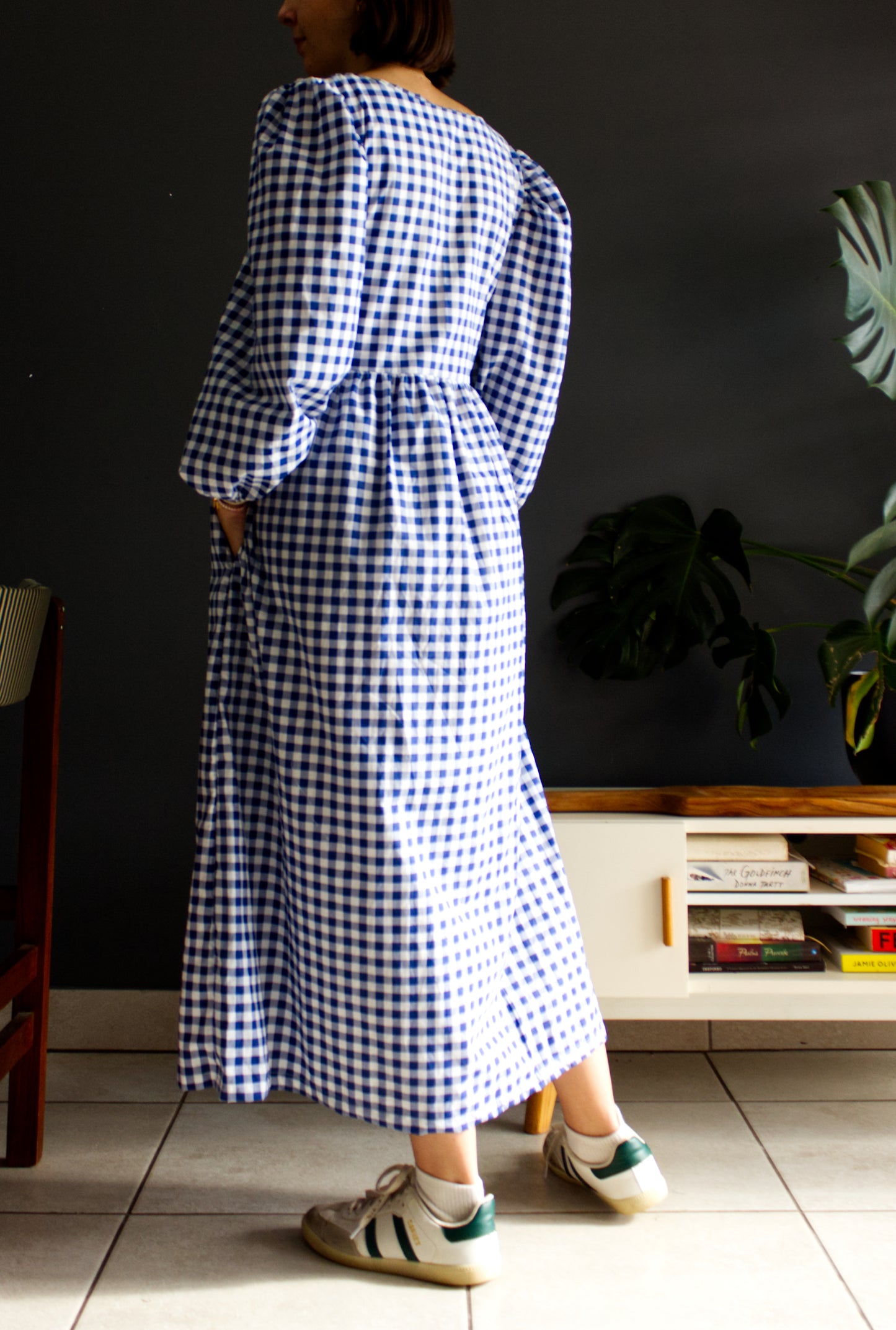 Navy Konfetti Dress