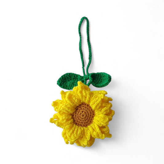 Sunflower Bag Charm