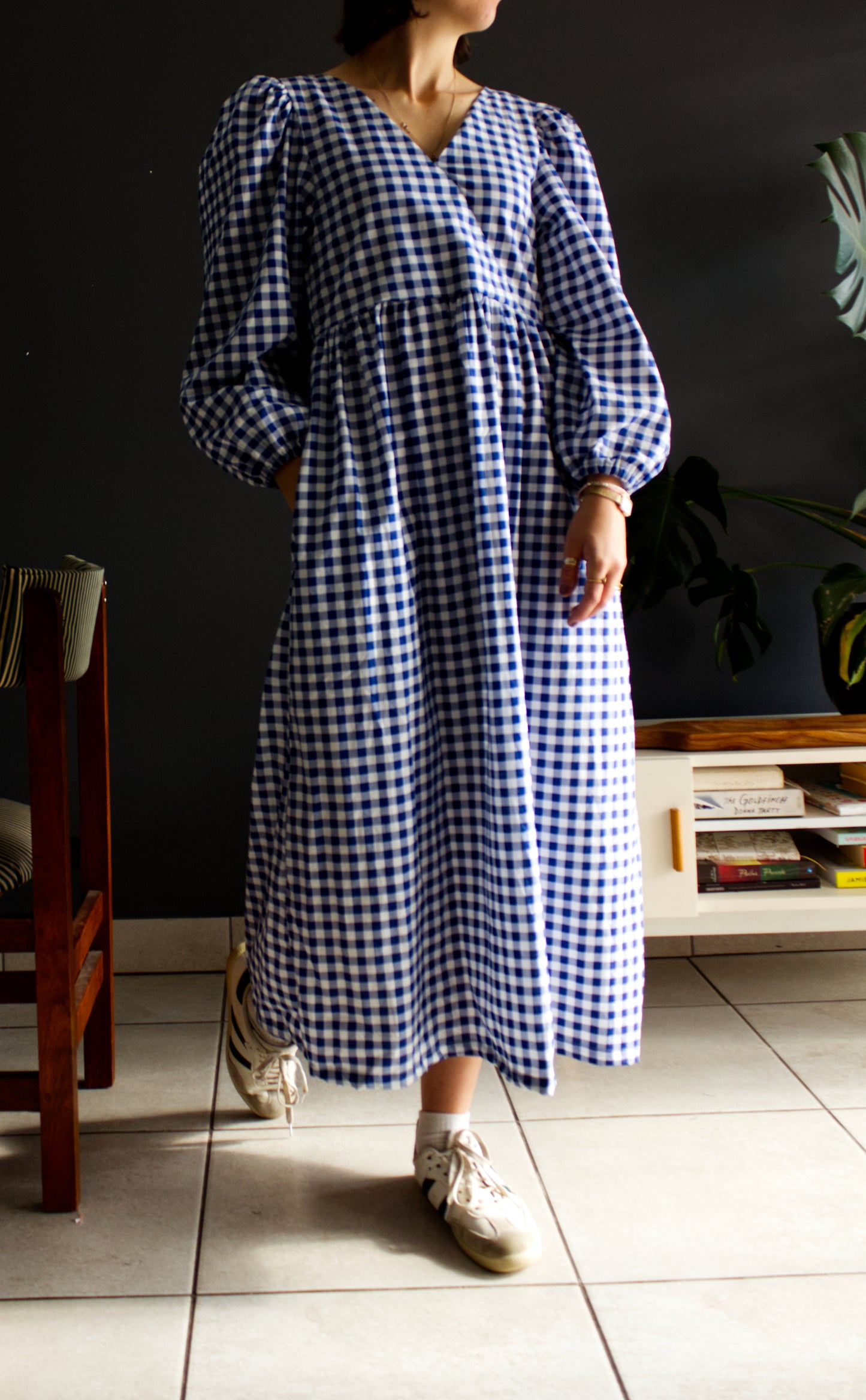 Navy Konfetti Dress
